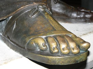 pied d'airain